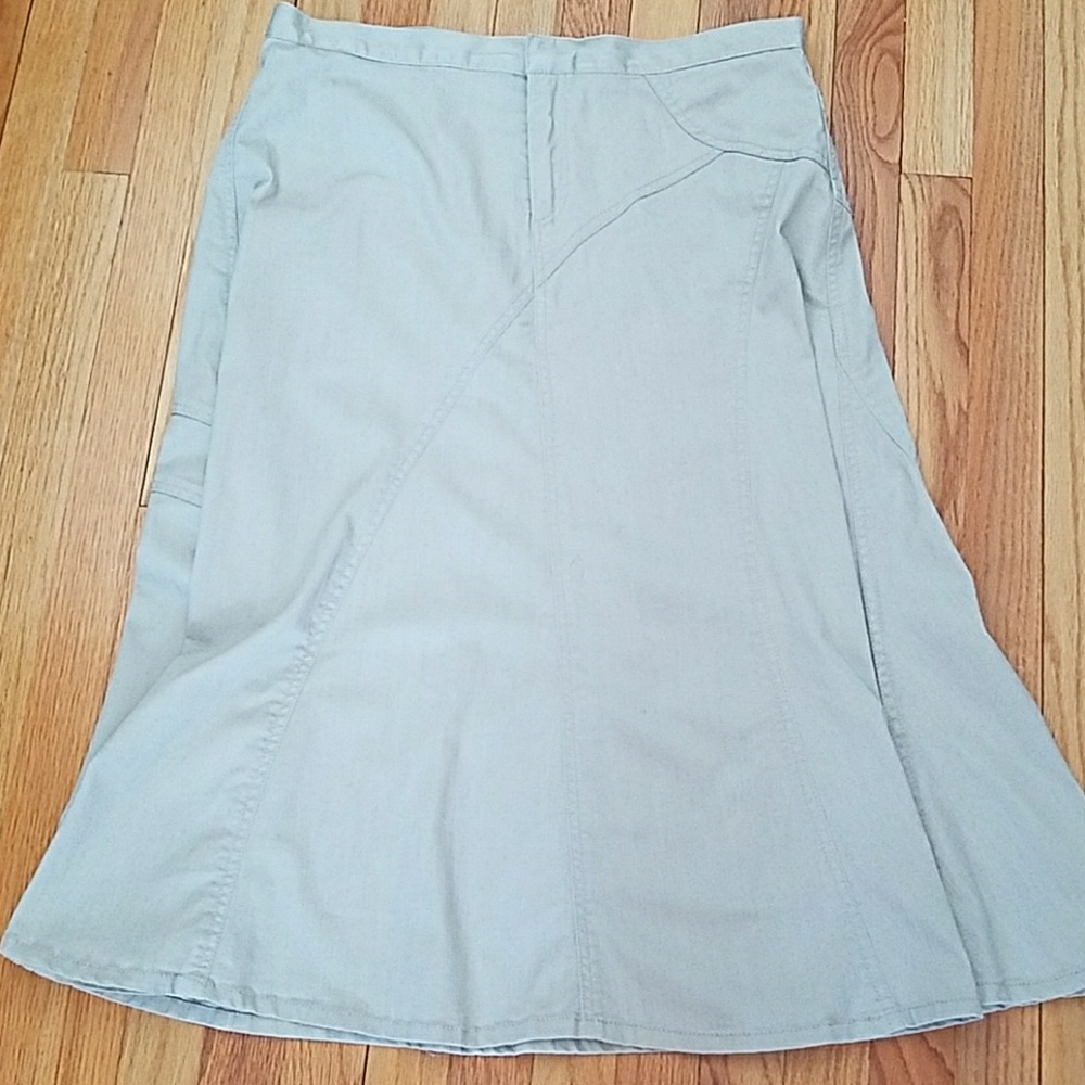 Khaki skirt